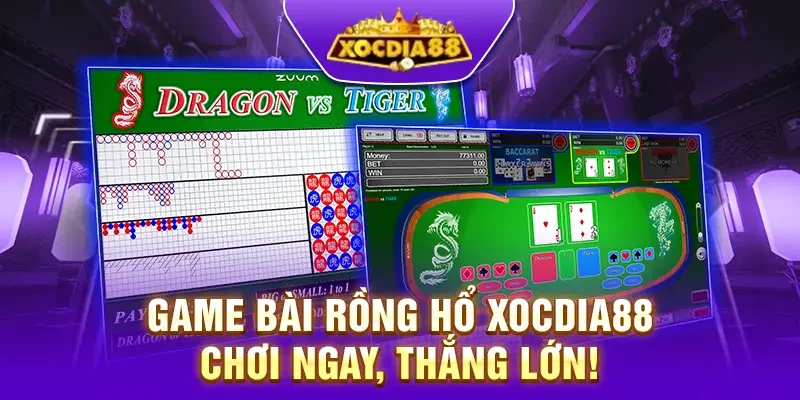 Game bài rồng hổ Xocdia88