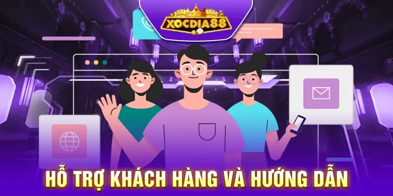 Xocdia88 hỗ trợ khách hàng 24/7