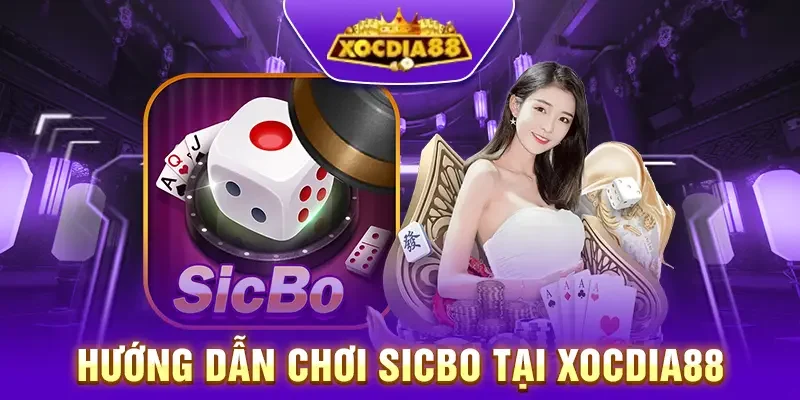 Hướng dẫn chơi Sicbo tài xỉu tại Xocdia88